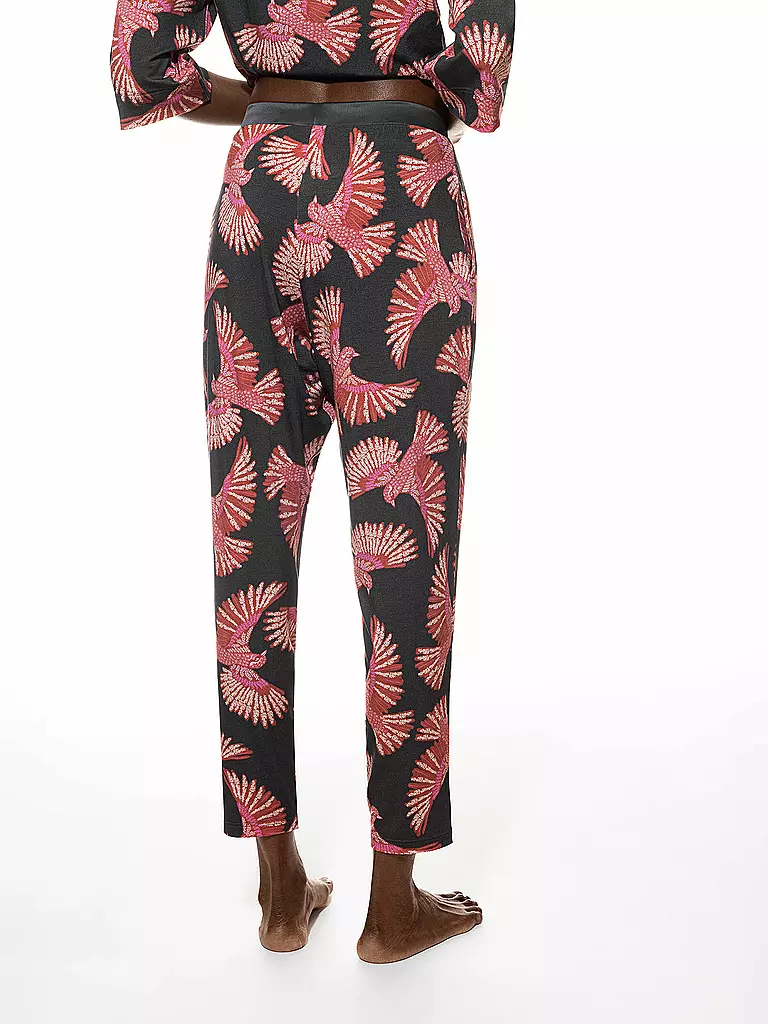 MEY Pyjamahose 7/8 FLYING BIRD grau