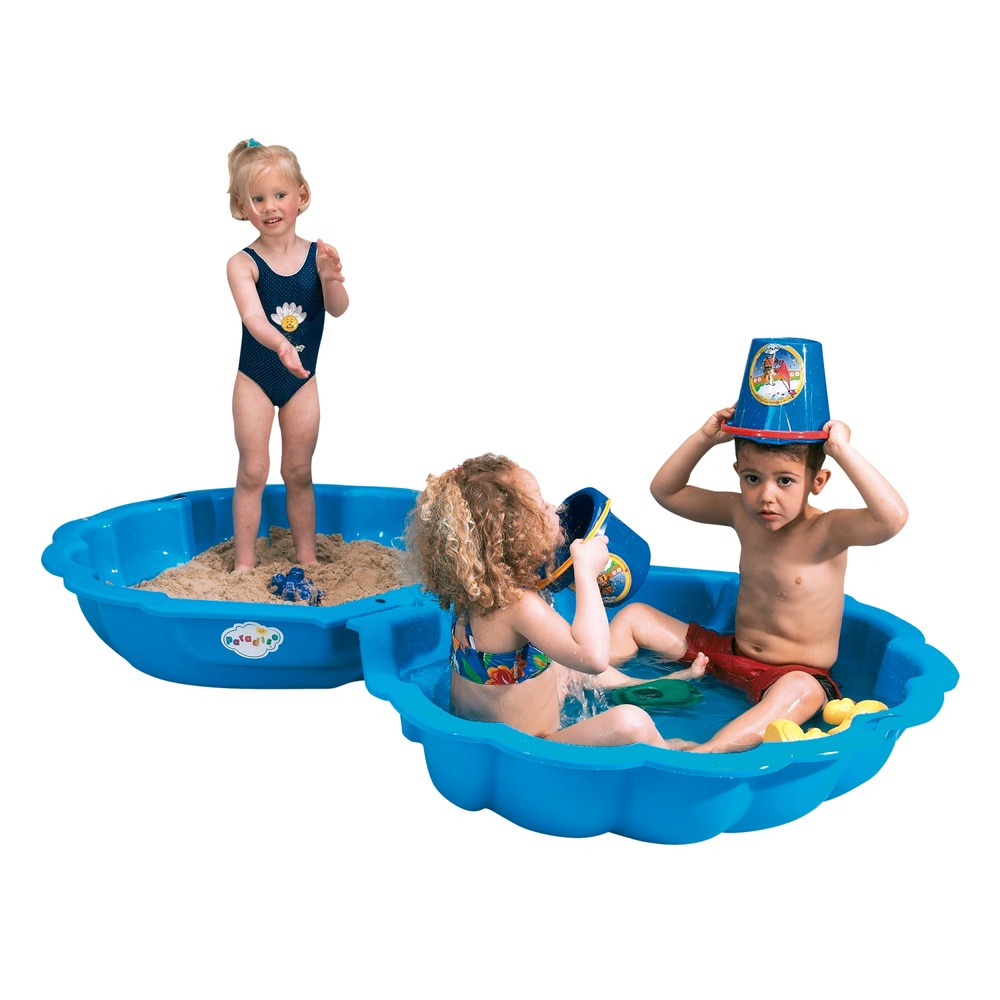 Blaues Maxi-Muschelset