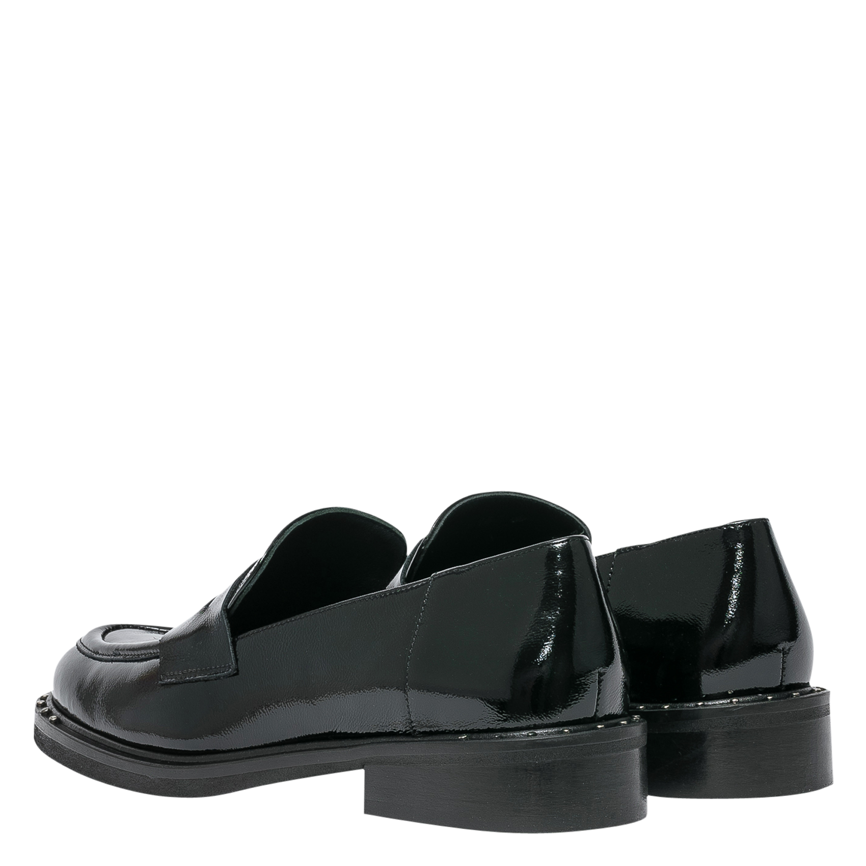 ALLY - Mocassins en cuir | Noir