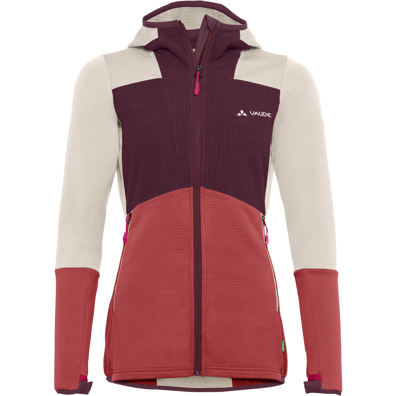 Vaude Damen Monviso Hoodie Grid Fleece Jacke
