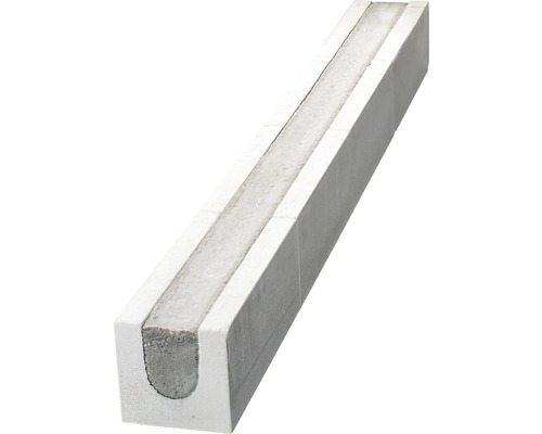 Calciumsilicaatsteen latei 2DF 1000 x 115 x 113 mm achterwand