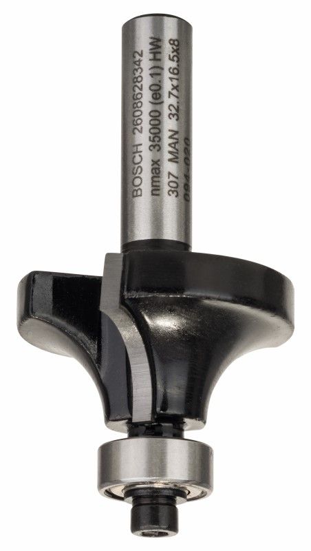 Bosch 2608628342 Afrondprofielfrees Lager HM 10x16,5x8