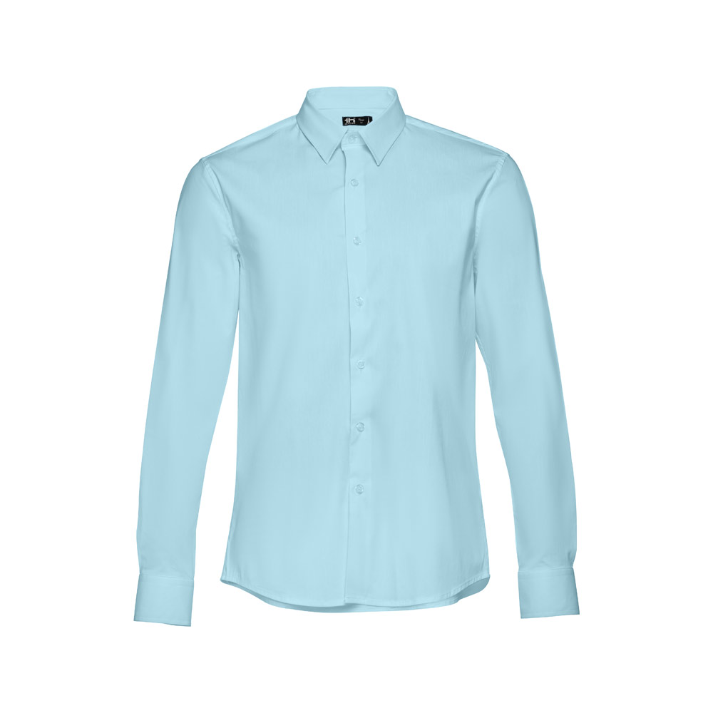 TH Clothes 30151 - Chemise en popeline à manches longues pour hommes