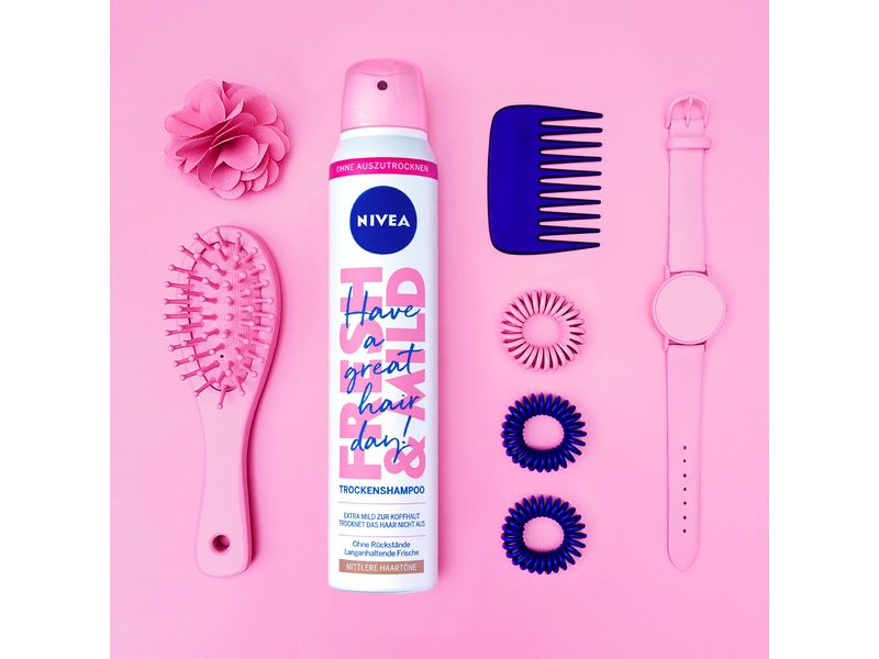 NIVEA Trockenshampoo     brünette und mittlere Haartöne 200 Sofortige Frische