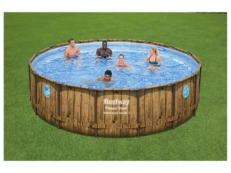 Zwembad Power Steel Swim Vista Ø 488 x 122 cm