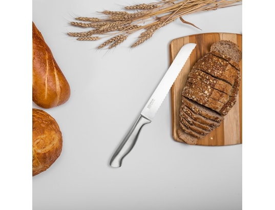 NIROSTA - Couteau à pain en inox 33,5 cm en tout ref.41833