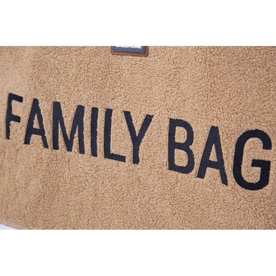 CHILDHOME Family Bag Teddy beige