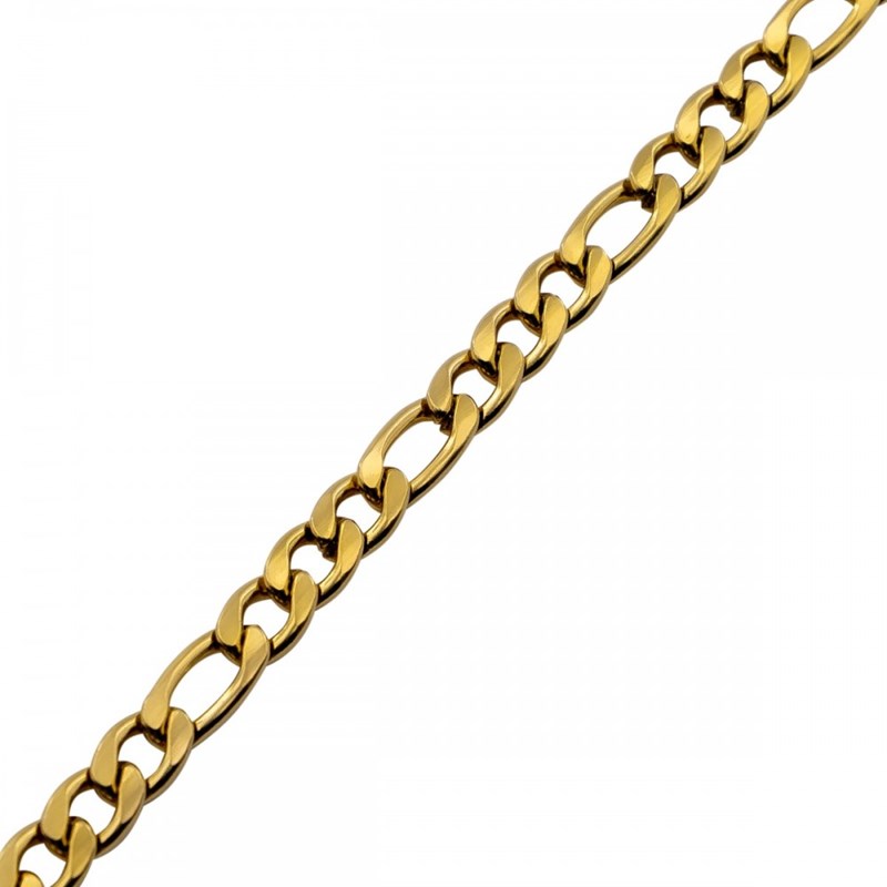 Bracelet pour Homme Acier Doré