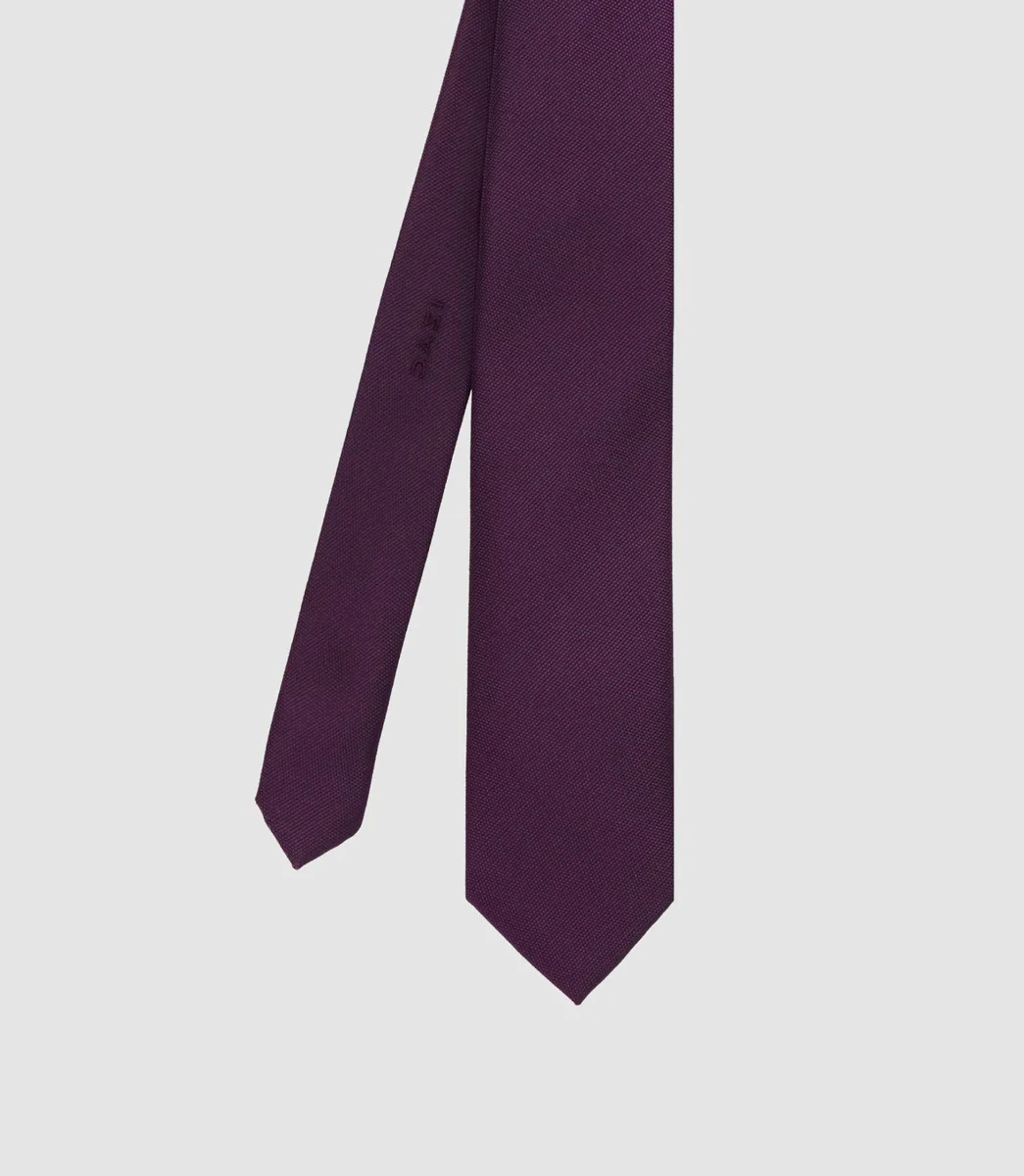 Cravate 7 cm violet MARTINEB