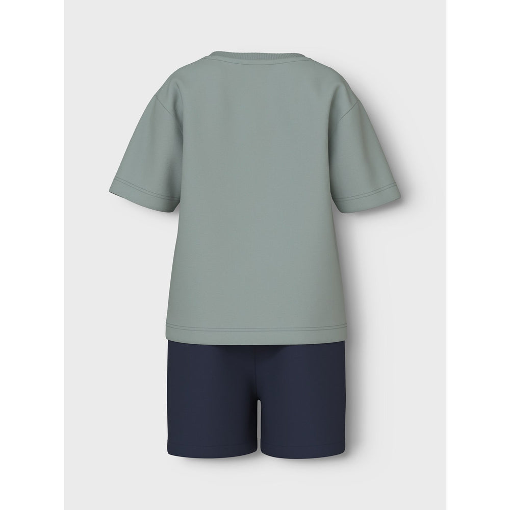 Køb Name It Slate Gray Vigor Regular Shorts Sæt