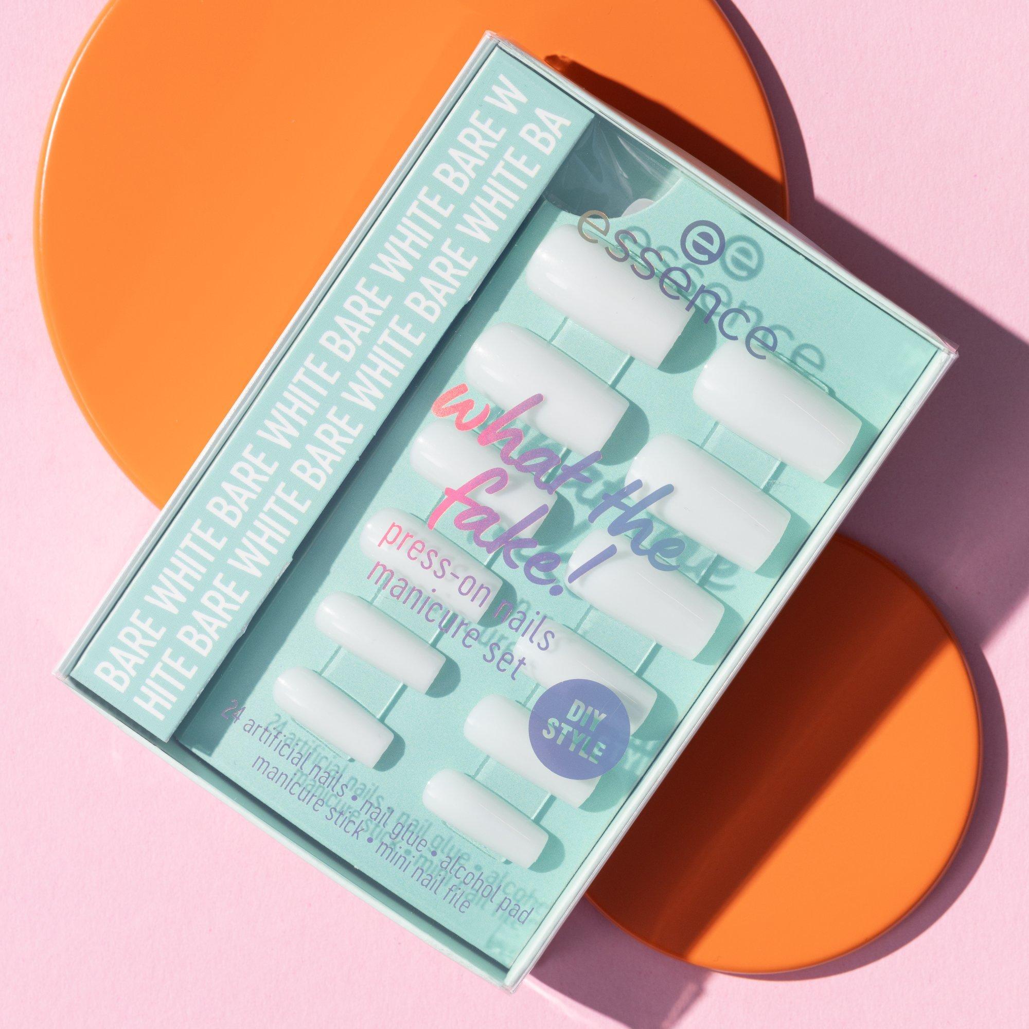 what the fake! PRESS-ON NAILS manicure set