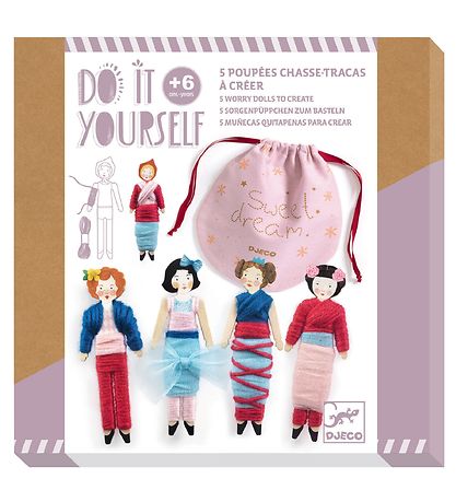 Djeco Kreas?t - Worry Dolls DIY - Sweet Night