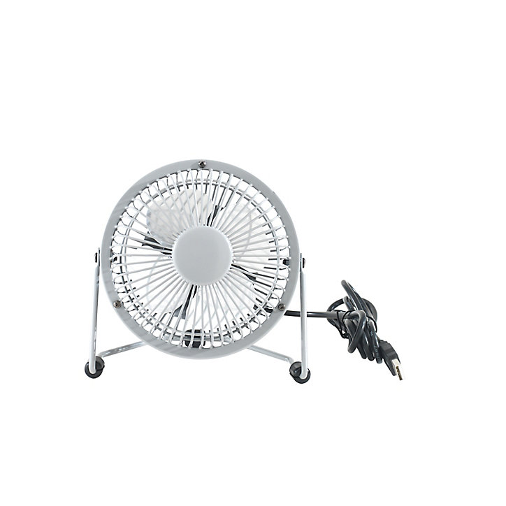 Mini ventilateur USB TX-401D-U gris ø10 cm, 4W