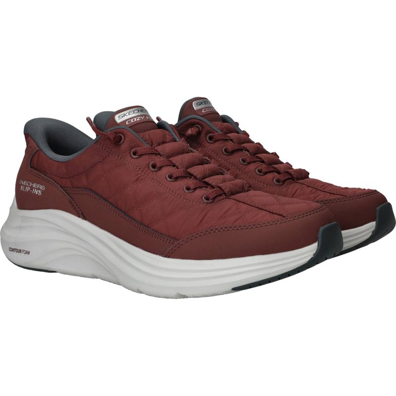 Skechers Slip-Ins Contour Foam Sneakers Rood Heren