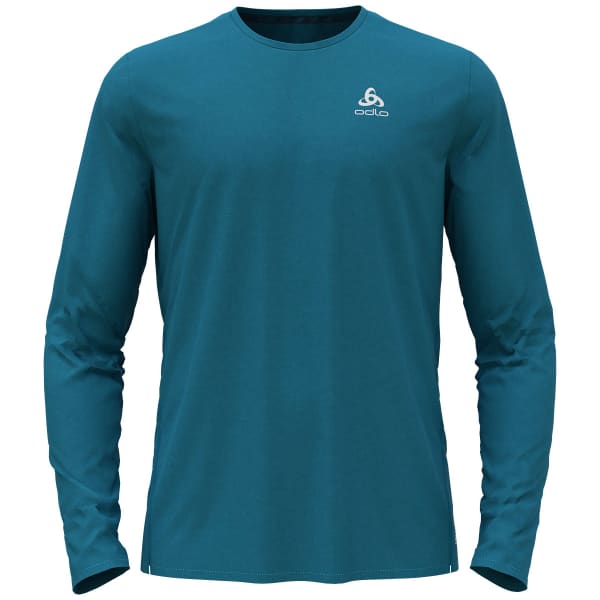 T-shirt running ODLO ZEROWEIGHT CHILL-TECH L/S CREW NECK SAXONY BLUE