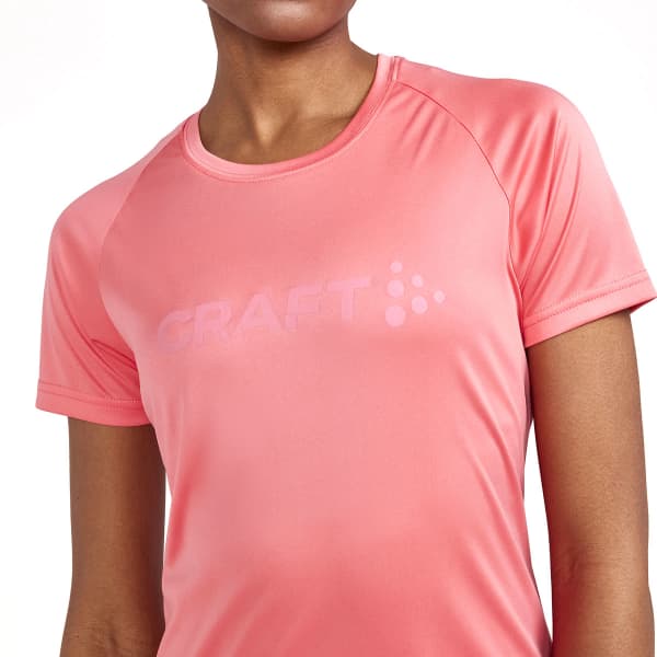 T-shirt running CRAFT CORE ESSENCE LOGO TEE W ARROSA