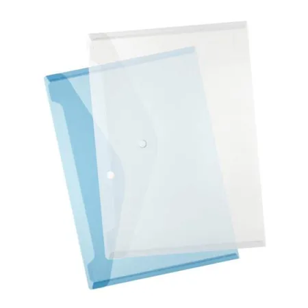 Herlitz Dokumententasche, DIN A4, PP, blautransparent