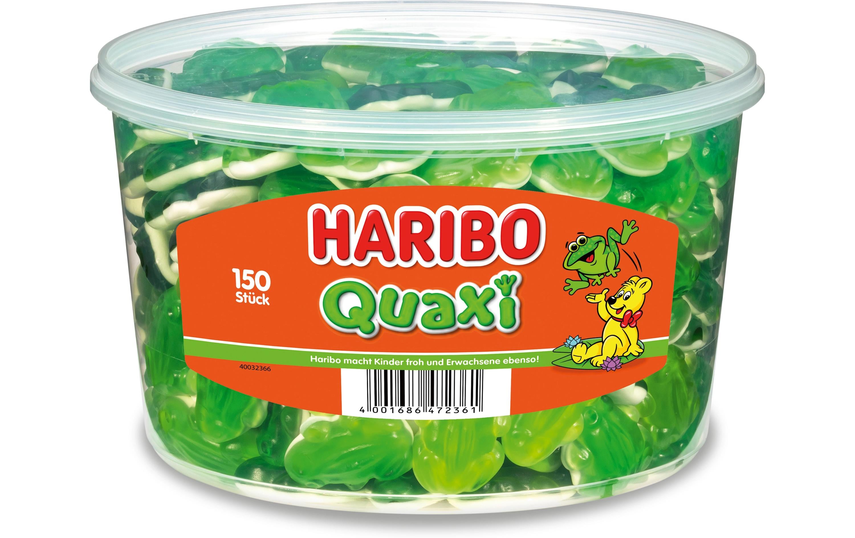 Gummibonbons Quaxi Frösche 150 StückFruchtgummis mit Schaumzucker