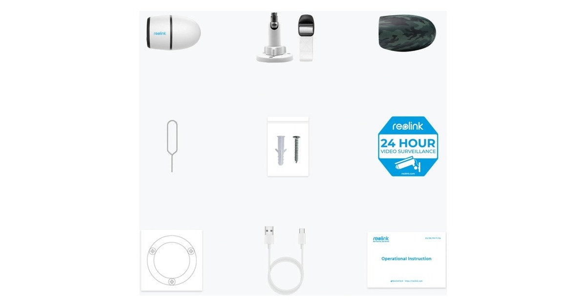 ReolinkG330, slimme 4MP 4G LTE batterijcamera