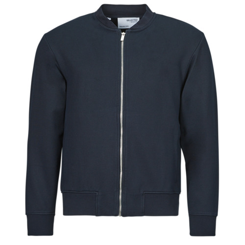 Selected - SLHMACK SWEAT BOMBER Marino