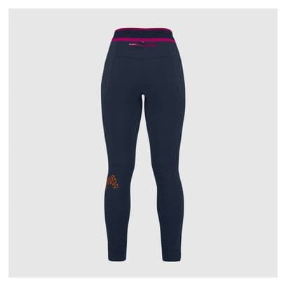 Collang Long Femme Karpos Lavaredo Plus Winter Bleu/Rose