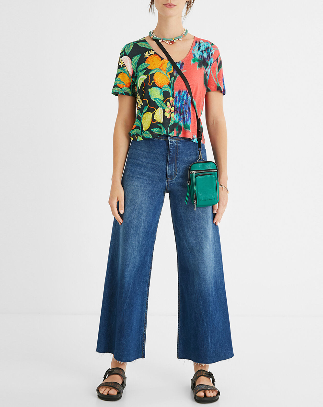 Desigual Top Farrah rose