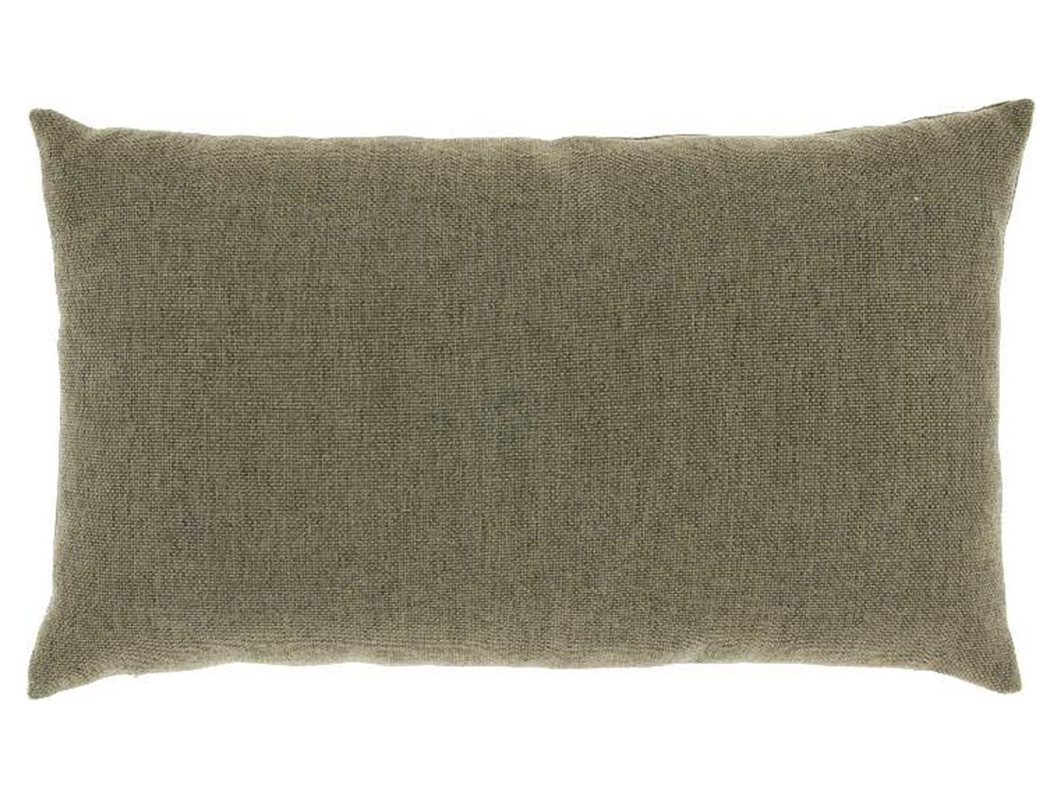 Unique Living Elba 30 x 50 cm kussen - Dark Green