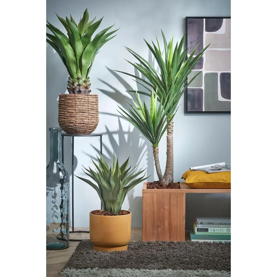 Mica Decorations Avalon Mand voor Planten - H31 x Ø30 cm - Lichtbruin