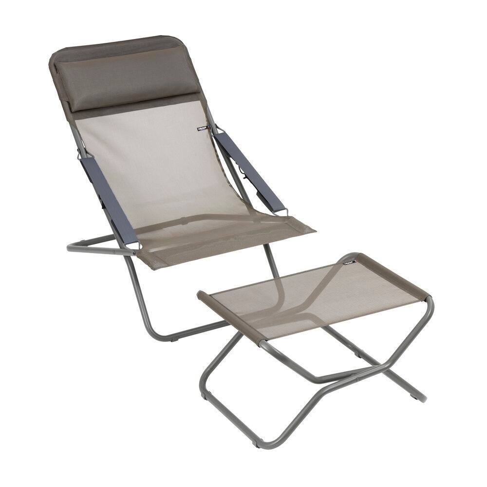 Klappbare Fußstütze / Hocker Next Batyline® Iso Braun Graphite