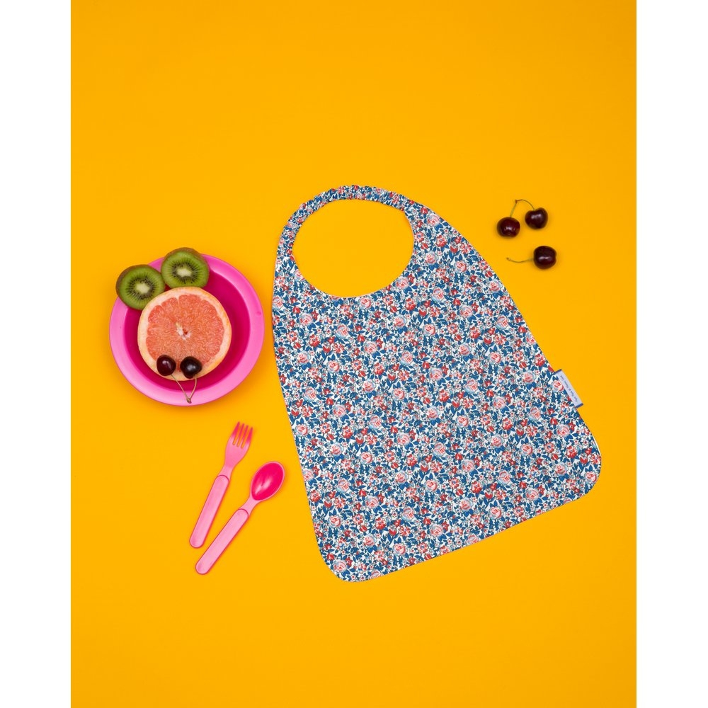 Serviette Enfant Élastique London Fleuri