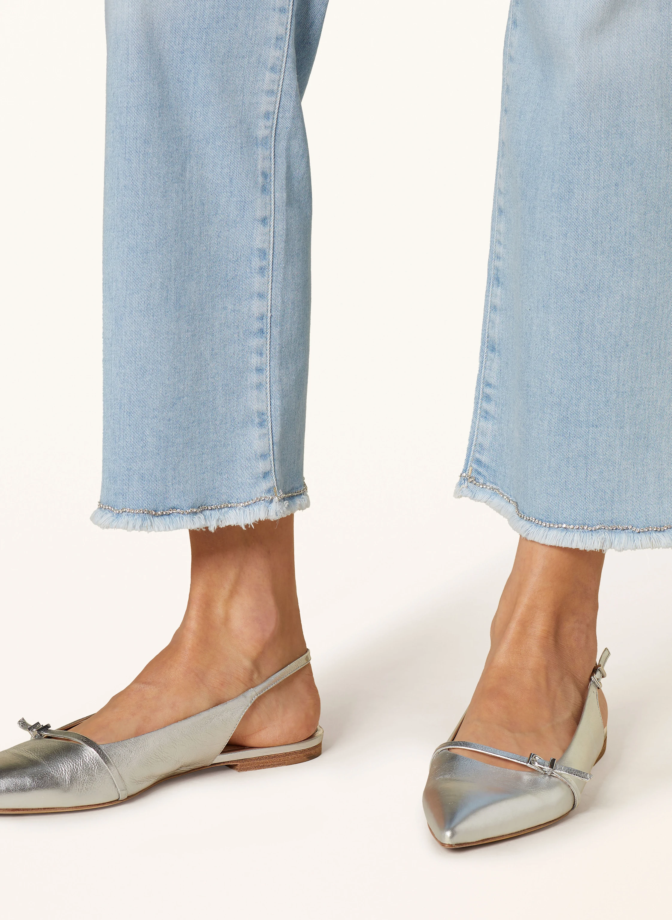 MARC CAIN 7/8-Jeans FORLI mit Schmucksteinen