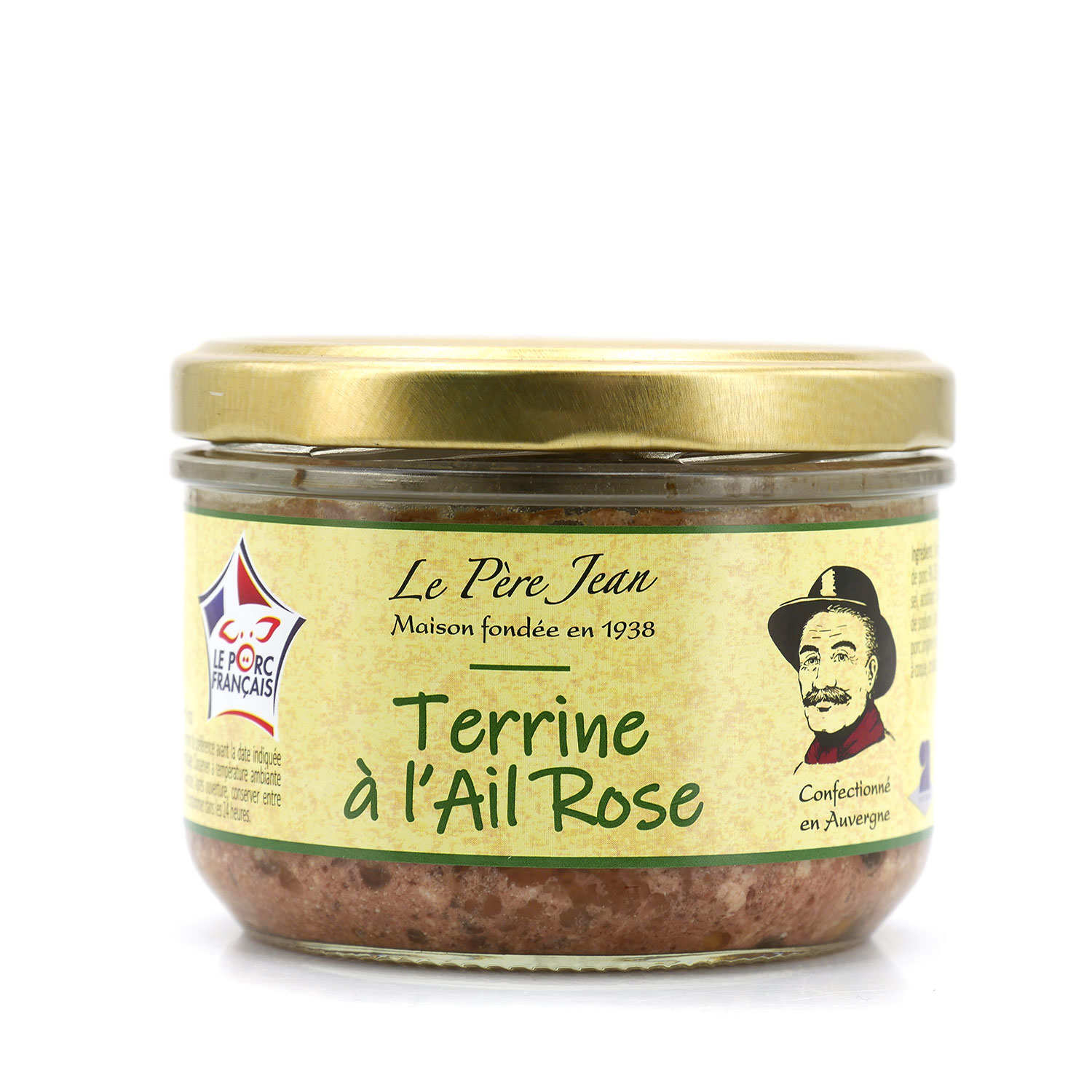 Terrine à l'ail rose