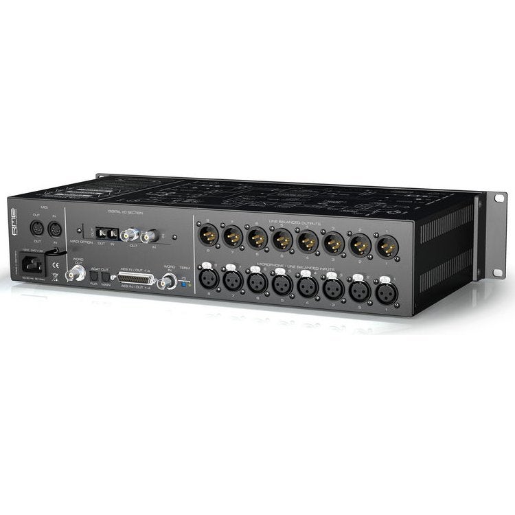 RME Micstasy 8 kanaals voorversterker en AD converter