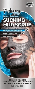 7TH HEAVEN Mud Scrub Men's Sucking, 15 g