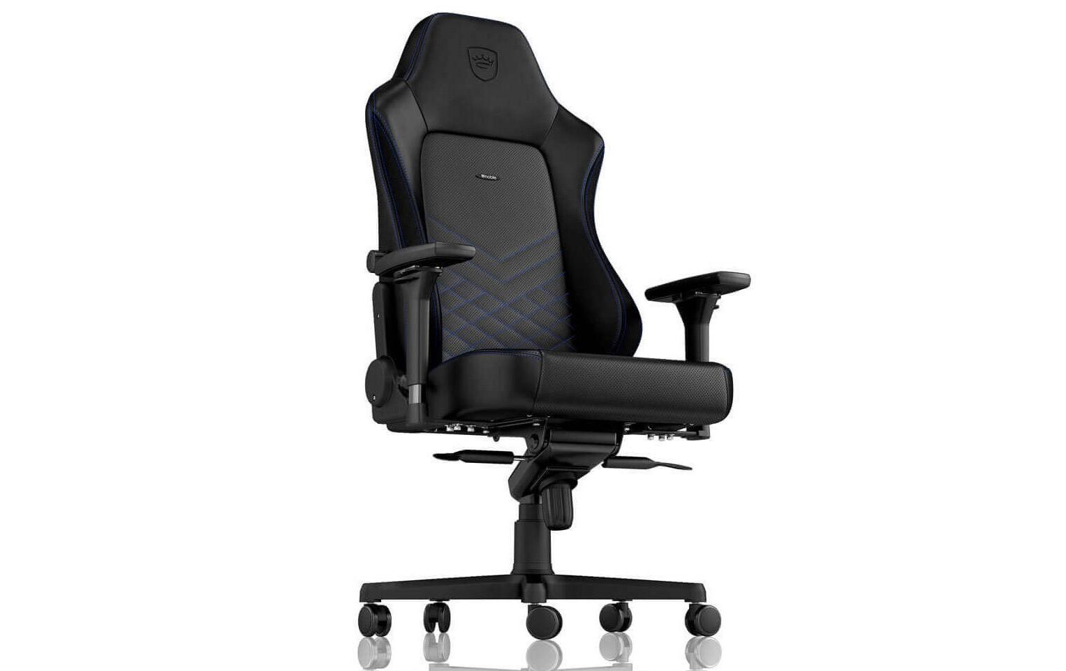 Gaming-Stuhl HERO Schwarz/Blau<br>Ergonomischer Gaming-Stuhl