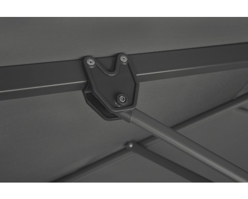 Schneider Rhodos Junior parasol Ø 300 cm antraciet