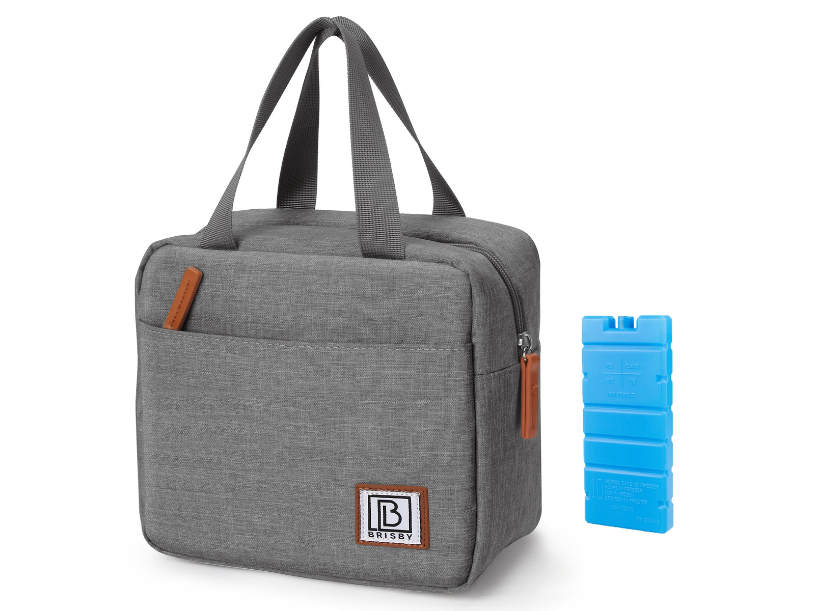 Brisby 4 liter koeltas - Grey