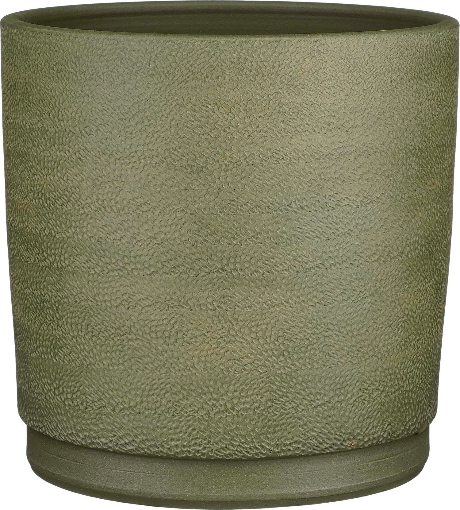 Mica Decorations bloempot Lisboa groen D 32 H 31 cm