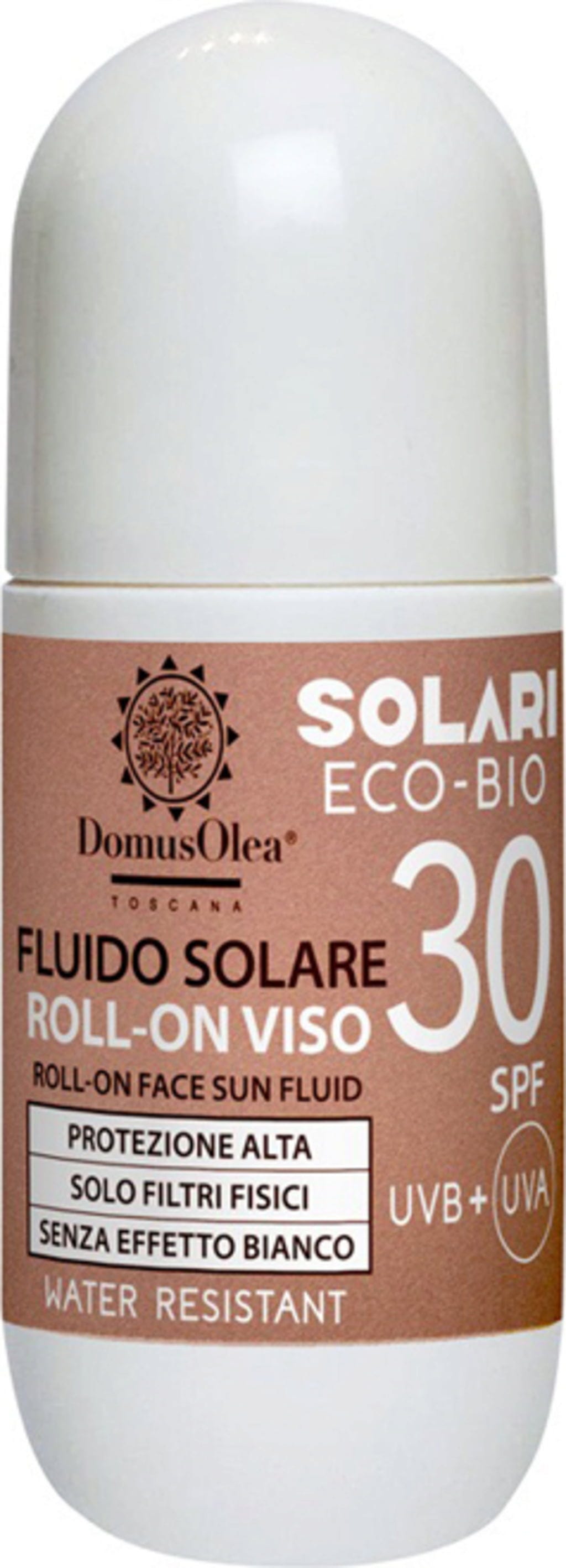 Domus Olea Toscana  Sonnenfluid Roll-on Gesicht SPF 30, 50 ml
