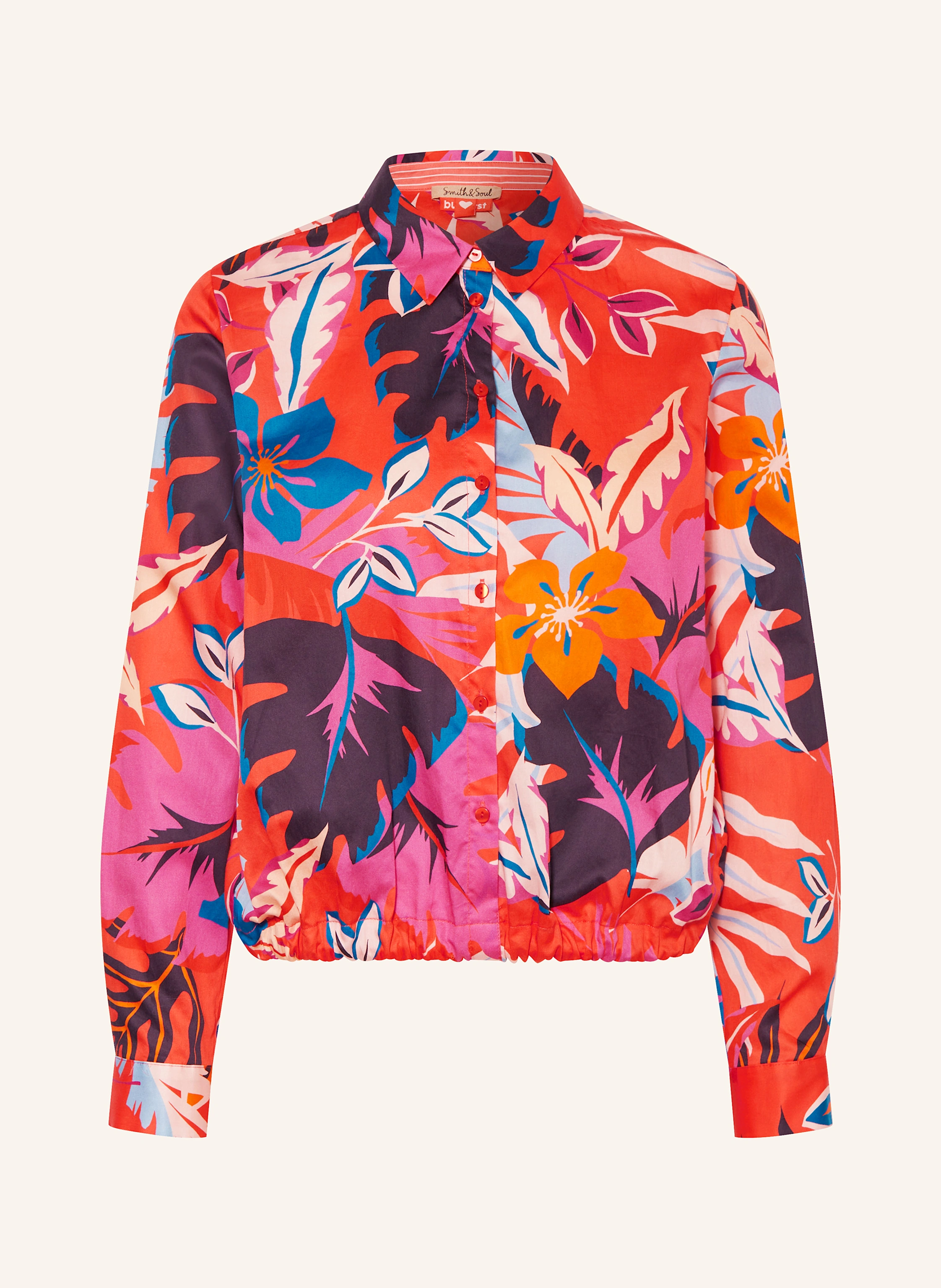 Smith & Soul Cropped-Hemdbluse