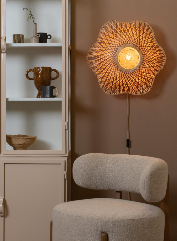 Good&Mojo Madura wandlamp Ø60