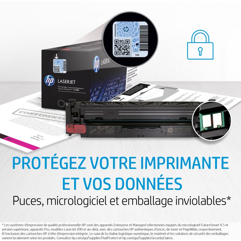 HP Cartouche de toner LaserJet authentique noir 145X grande capacité