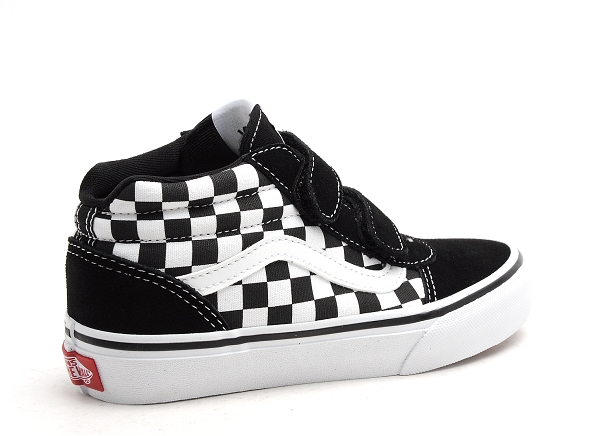 Vans boots bottine enfant ward checker s c yt noir