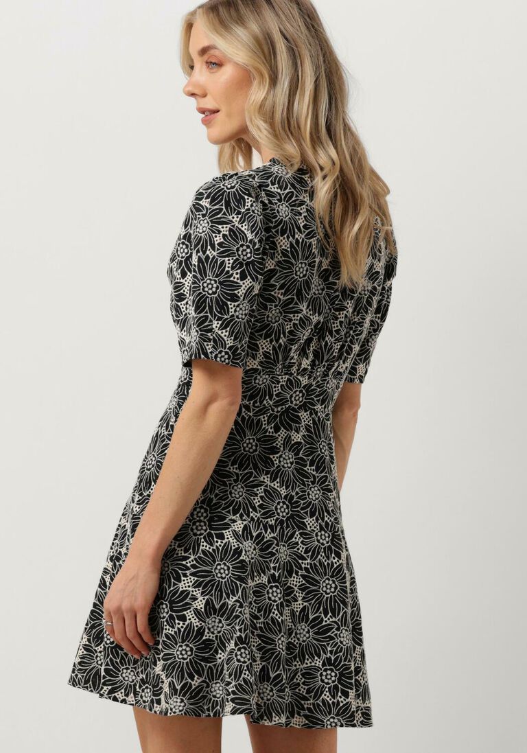 SUNCOO zwarte suncoo mini jurk cindy