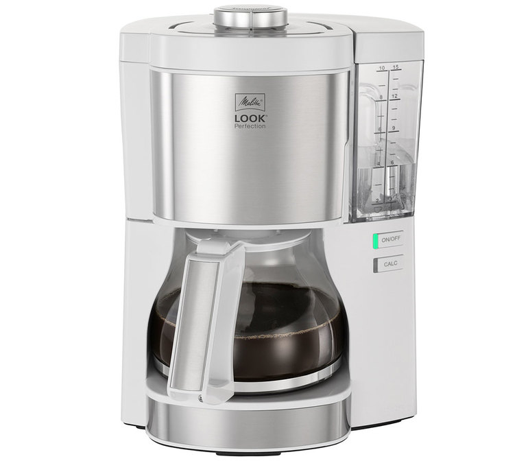 Cafetière blanche Melitta Look V Perfection blanc + offre cadeaux