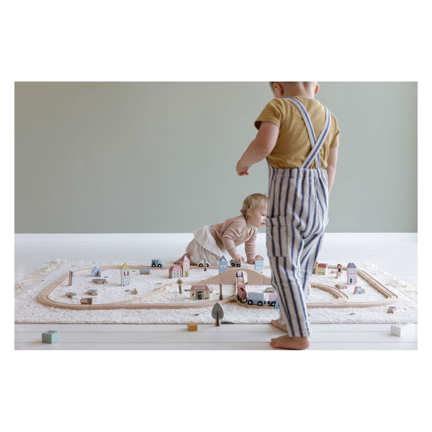 Little Dutch Houten Treinbaan XL - Starterkit FSC