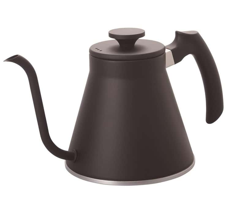 Bouilloire versante 800 ml Noir V60 col de cygne - HARIO
