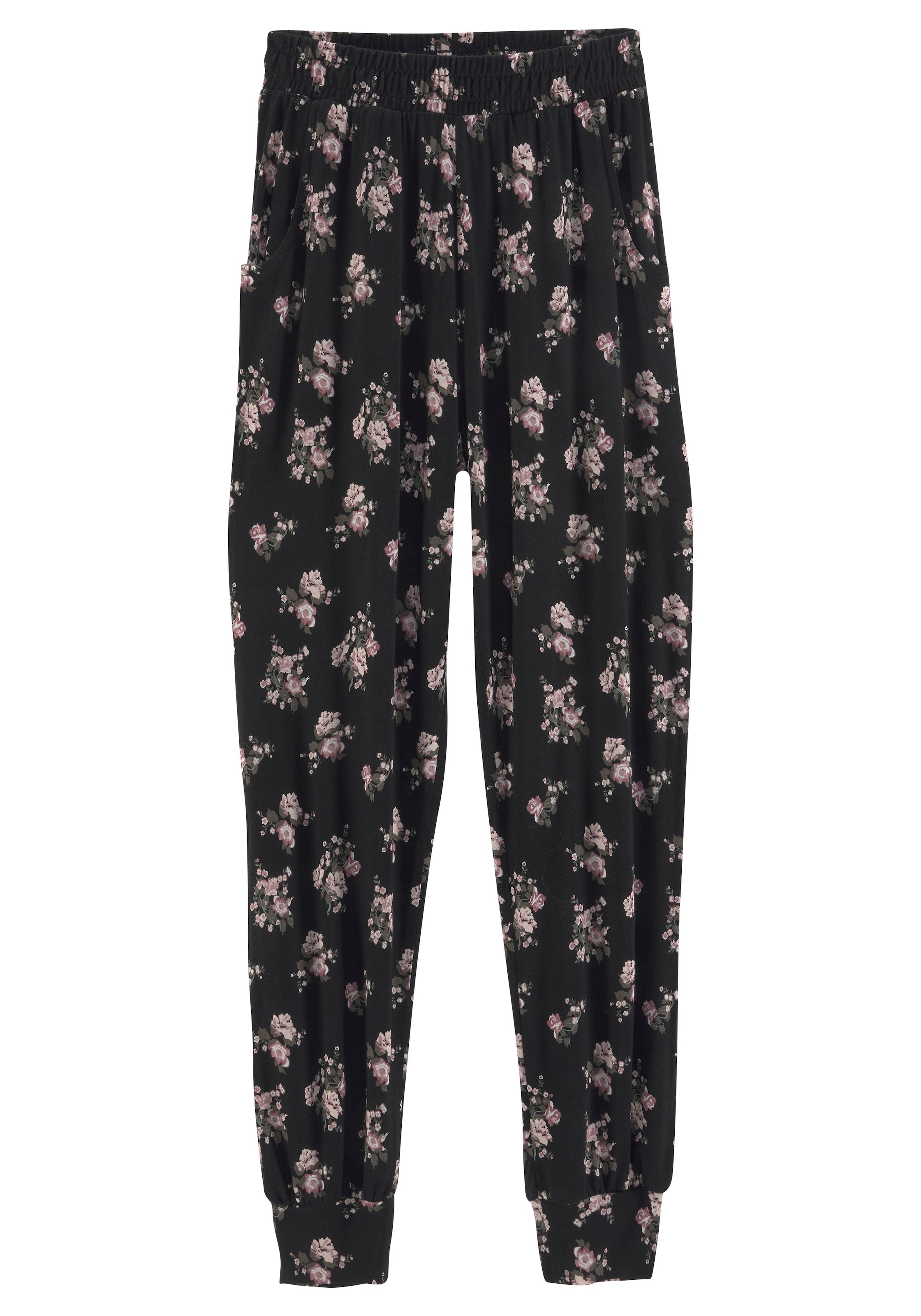 KIDSWORLD Haremshose »Viskosehose mit Blumen-Allover«  in bequemer Form