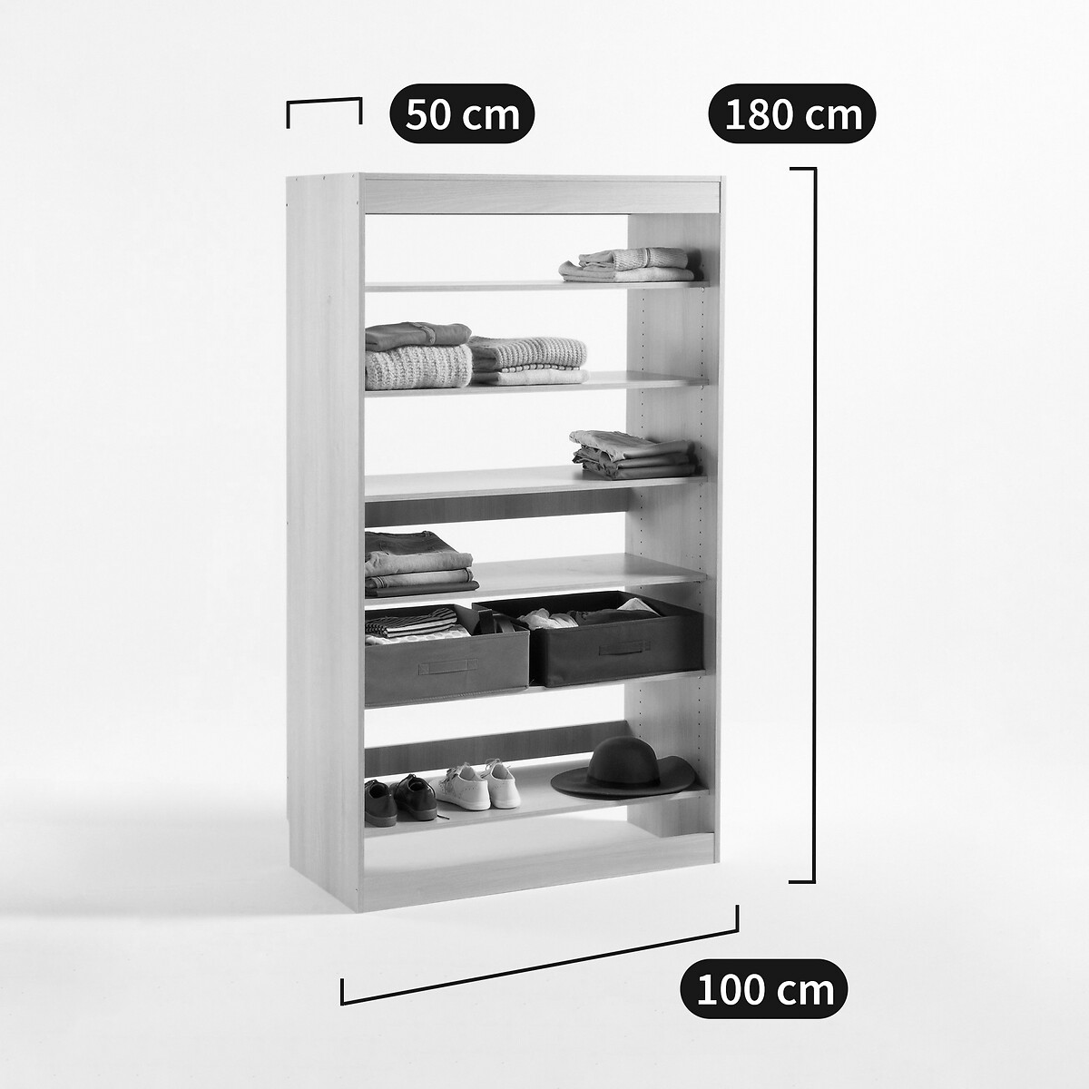 LA REDOUTE INTERIORS<br>Módulo de vestir, Construir