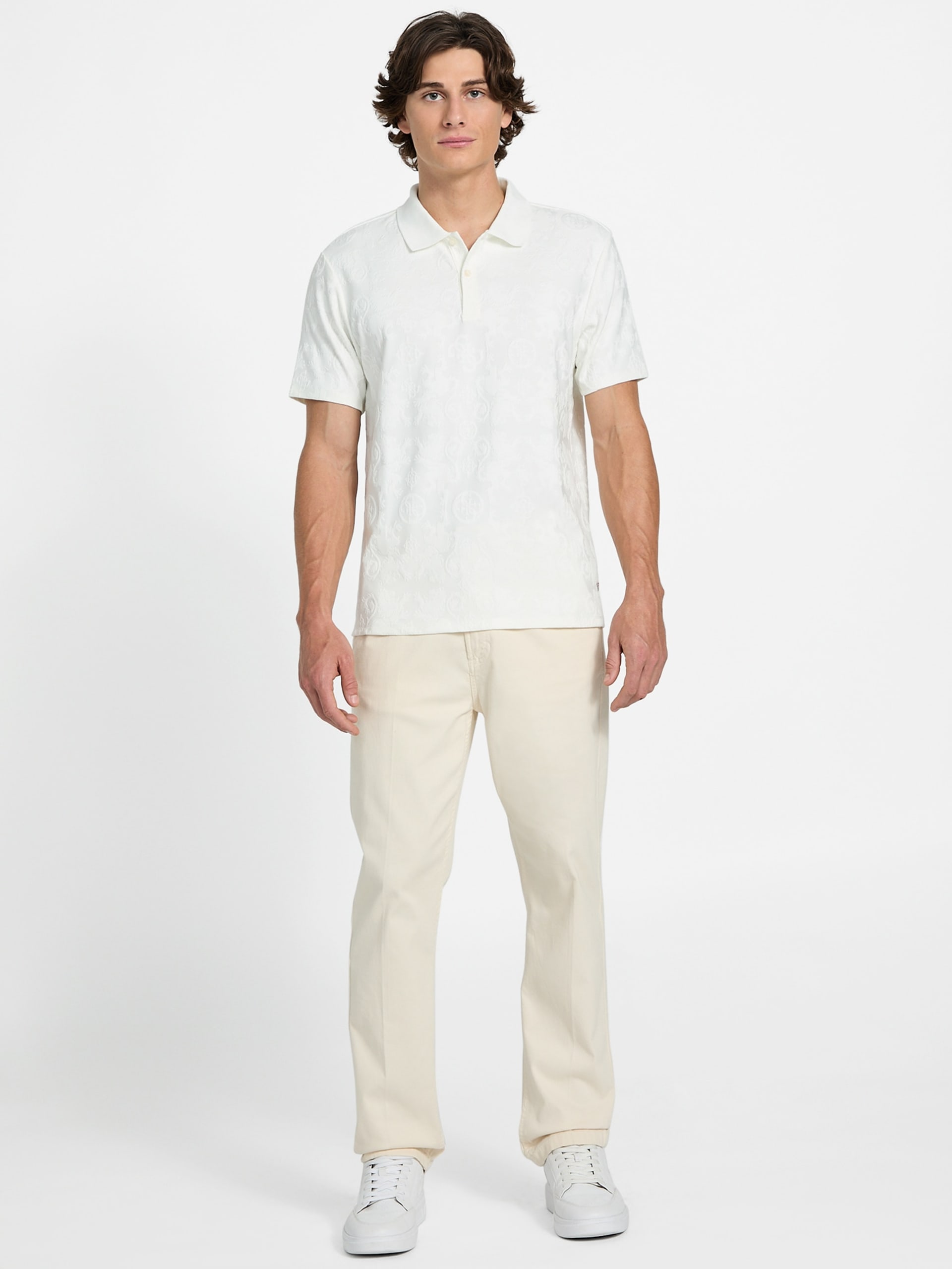 Polo Eco Tonal Jacquard